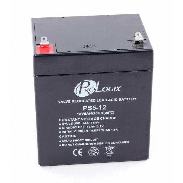 Акумуляторна батарея ProLogix 12V 5AH (HR5-12) AGM 16093 фото