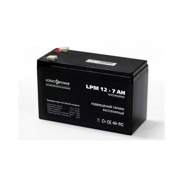 LogicPower LPM 12 - 7,0 AH акумулятор 3862л фото