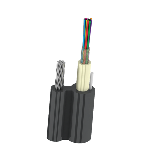 UTEX ОКП8(2,7)Т-04 2,7 кН подвесной оптический кабель с тросом 1011906 фото