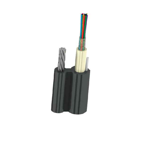 UTEX ОКП8(2,7)Т-16 2,7 кН оптичний підвісний кабель з тросом 1011945 фото