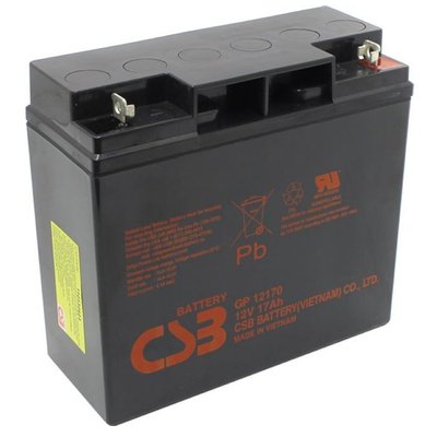 Акумуляторна батарея CSB GP12170B1, 12V 17Ah (181х77х167мм) Q4 11644 фото