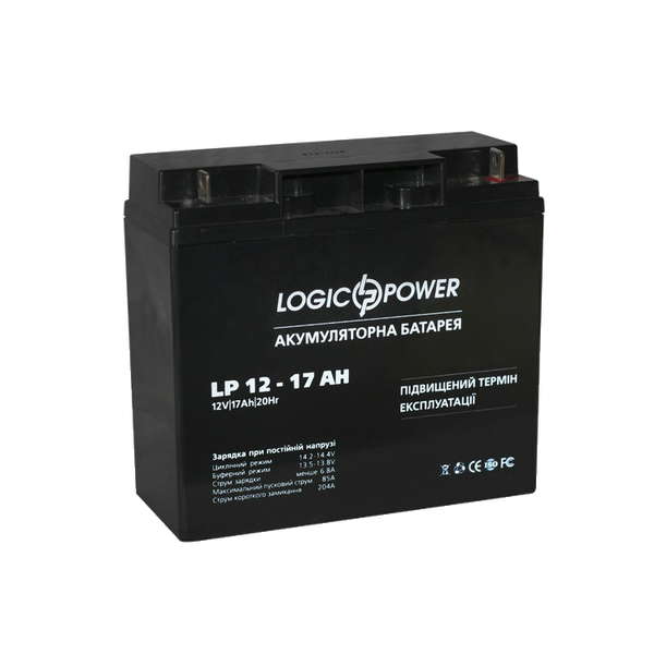LogicPower 12V 17AH аккумулятор ЛТ-432 фото